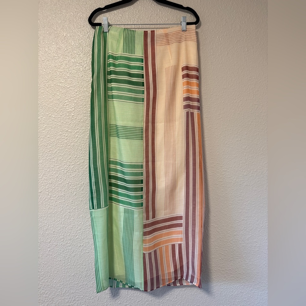 NWOT SIR The Label Marisol Twist Silk Wool Maxi Skirt Beach Vacation Resort M - Picture 6 of 6